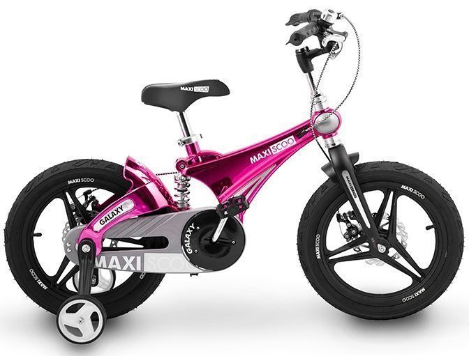 Детский 2- колесный велосипед Maxiscoo Galaxy Делюкс, 16" (2020)